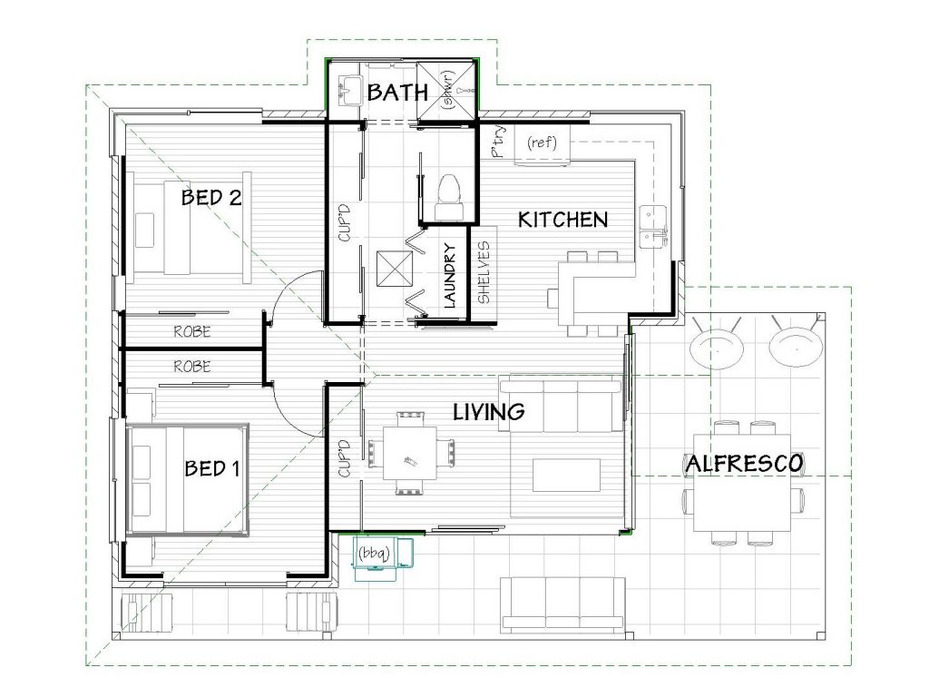 The Suburban Floor Plan